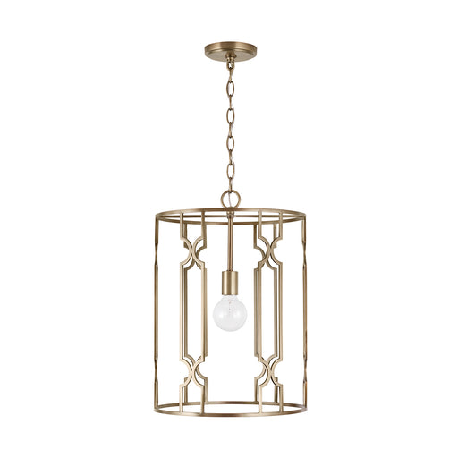 Capital Lighting - 338911AD - One Light Pendant - Jordyn - Aged Brass