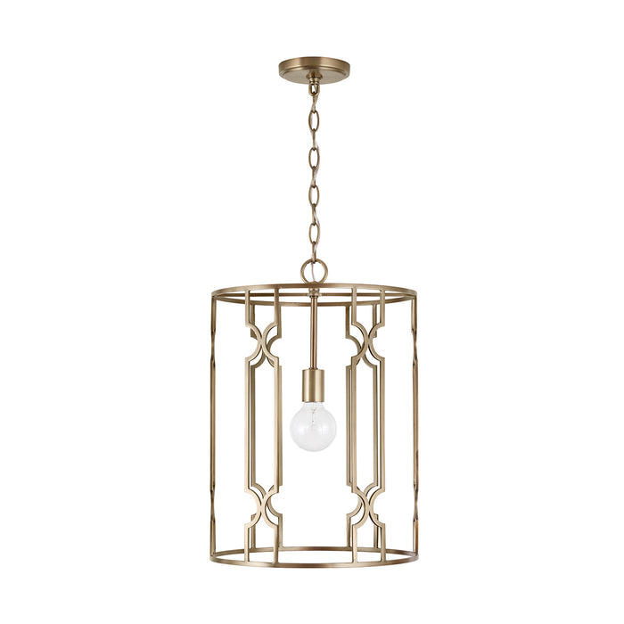 Capital Lighting - 338911AD - One Light Pendant - Jordyn - Aged Brass