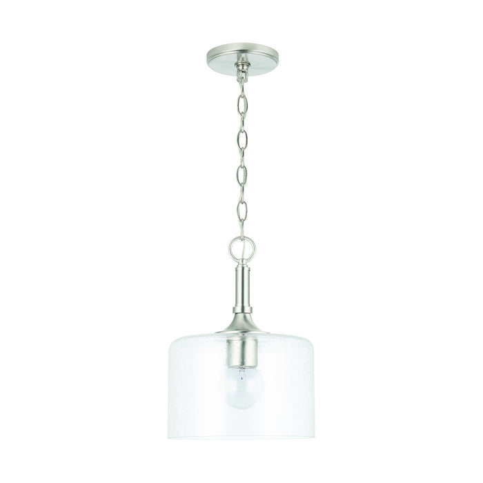 Capital Lighting - 339311BN - One Light Pendant - Carter - Brushed Nickel