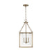 Capital Lighting - 532843AD - Four Light Pendant - Cooper - Aged Brass