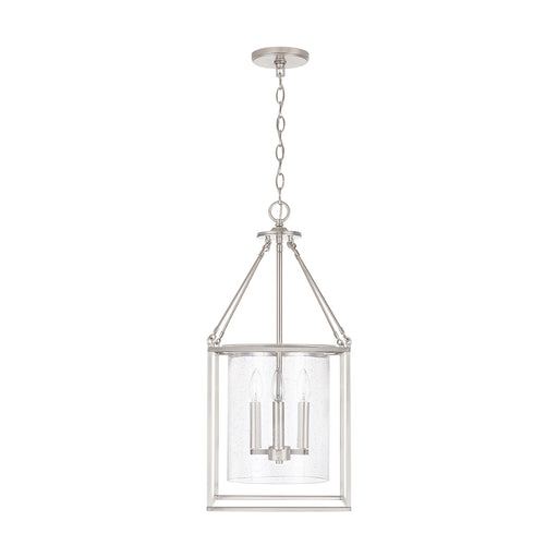 Capital Lighting - 532843BN - Four Light Pendant - Cooper - Brushed Nickel