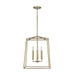 Capital Lighting - 537642AD - Four Light Foyer Pendant - Thea - Aged Brass