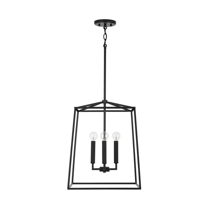 Capital Lighting - 537642MB - Four Light Foyer Pendant - Thea - Matte Black