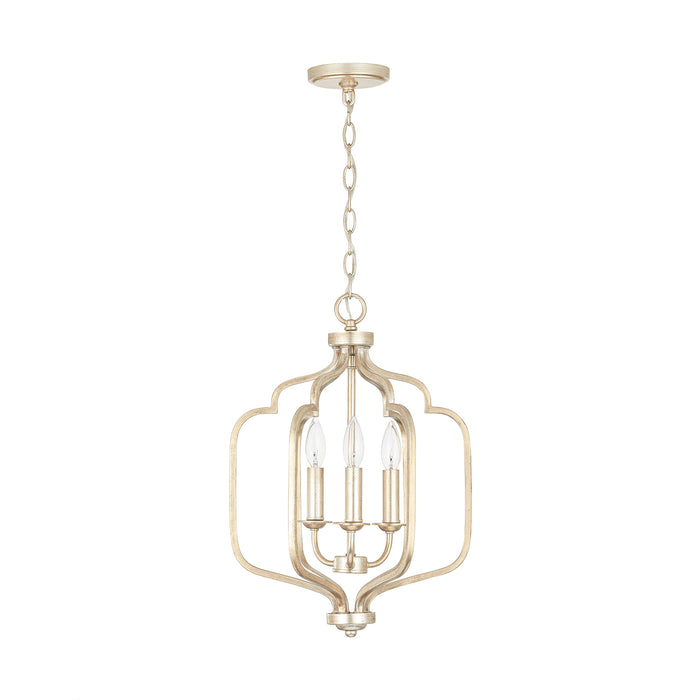 Capital Lighting - 538731WG - Three Light Foyer Pendant - Ophelia - Winter Gold