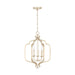 Capital Lighting - 538731WG - Three Light Foyer Pendant - Ophelia - Winter Gold