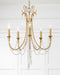 Crystorama - ARC-1905-GA-CL-MWP - Five Light Chandelier - Arcadia - Antique Gold