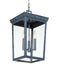 Crystorama - BEL-A8065-GE - Three Light Outdoor Pendant - Belmont - Graphite