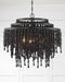 Crystorama - POP-A5076-MK - Six Light Chandelier - Poppy - Matte Black