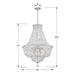 Crystorama - ROS-A1009-CH-CL-MWP - Nine Light Chandelier - Roslyn - Polished Chrome