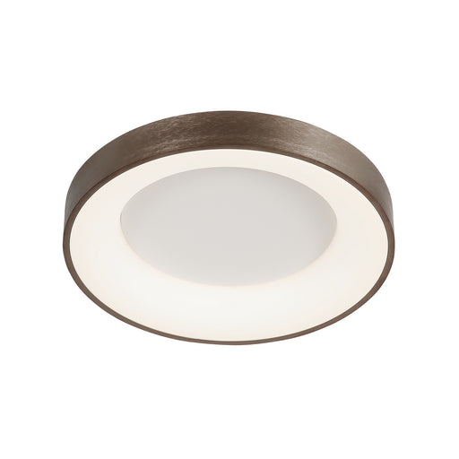 Justice Designs - ACR-4051-OPAL-LTBZ - LED Flush-Mount - Acryluxe - Light Bronze