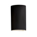 Justice Designs - CER-0945-CRB - Lantern - Ambiance - Carbon - Matte Black