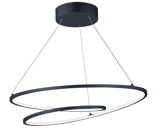 ET2 - E21325-BK - LED Pendant - Cycle - Black