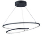 ET2 - E21325-BK - LED Pendant - Cycle - Black