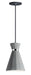 ET2 - E25036-GYPC - LED Pendant - Sash - Gray / Polished Chrome