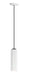 ET2 - E25037-WTBK - LED Pendant - Allen - White / Black