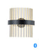 ET2 - E34201-BKSNSBR - LED Wall Sconce - Chimes WiZ - Black / Satin Nickel / Satin Brass