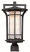 Maxim - 65780WGBO - LED Outdoor Pole/Post Lantern - Oakville LED E26 - Black Oxide