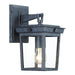 Crystorama - BEL-A8061-GE - One Light Outdoor Wall Sconce - Belmont - Graphite