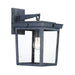 Crystorama - BEL-A8062-GE - One Light Outdoor Wall Sconce - Belmont - Graphite