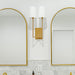 Crystorama - LEN-252-VG - Two Light Wall Sconce - Lena - Vibrant Gold