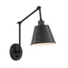 Crystorama - MIT-A8021-MK - One Light Wall Sconce - Mitchell - Matte Black