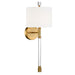 Crystorama - RAC-A3501-VG - One Light Wall Sconce - Rachel - Vibrant Gold