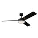 Visual Comfort Fan - 3CQR56MBKD - 56"Ceiling Fan - Cirque - Midnight Black