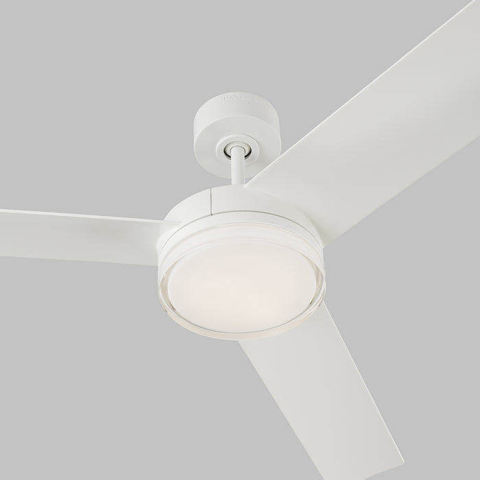 Visual Comfort Fan - 3CQR56RZWD - 56"Ceiling Fan - Cirque - Matte White