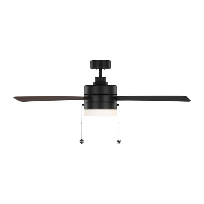 Generation Lighting. - 3SY52MBKD - 52" Ceiling Fan - Syrus - Midnight Black