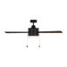 Generation Lighting. - 3SY52MBKD - 52" Ceiling Fan - Syrus - Midnight Black