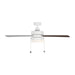 Generation Lighting. - 3SY52RZWD - 52" Ceiling Fan - Syrus - Matte White