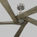 Visual Comfort Fan - 5ASPR56BS - 56"Ceiling Fan - Aspen - Brushed Steel