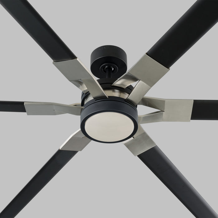 Visual Comfort Fan - 6LFR96MBKD - 96"Ceiling Fan - Loft - Midnight Black