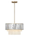 Fredrick Ramond - FR32703CPG - LED Pendant - Reverie - Champagne Gold