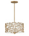 Fredrick Ramond - FR33103BNG - LED Pendant - Farrah - Burnished Gold