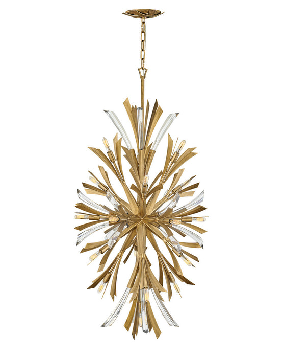 Fredrick Ramond - FR40907BNG - LED Chandelier - Vida - Burnished Gold