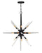 Fredrick Ramond - FR47408BLK - LED Chandelier - Ariel - Black