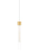 Visual Comfort Modern - 700FJLNGFNB-LED930 - LED Pendant - Linger - Natural Brass