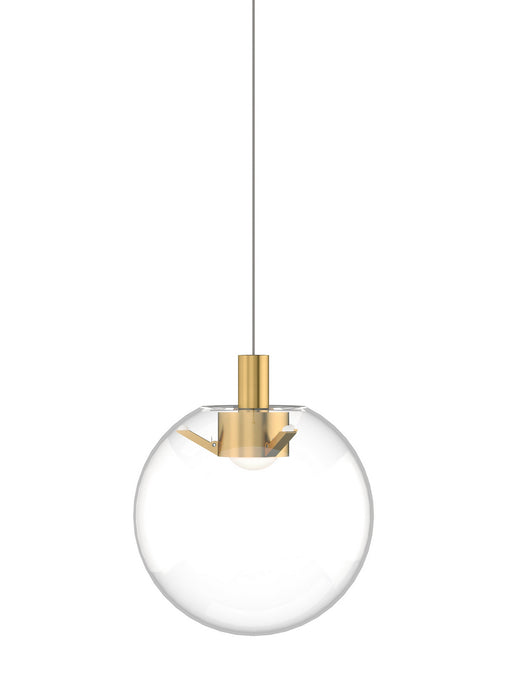 Visual Comfort Modern - 700FJPLNCNB-LED930 - LED Pendant - Palona - Natural Brass