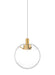 Visual Comfort Modern - 700FJPLNCNB-LED930 - LED Pendant - Palona - Natural Brass