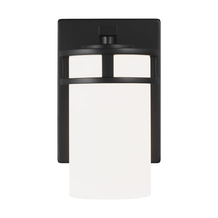 Generation Lighting. - 4121601-112 - One Light Wall / Bath Sconce - Robie - Midnight Black