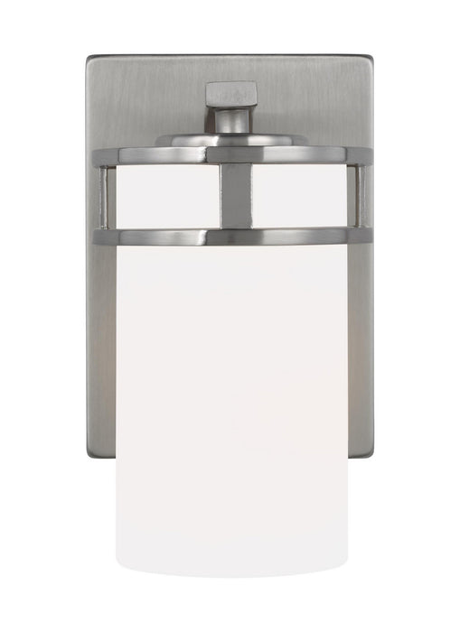 Generation Lighting. - 4121601EN3-962 - One Light Wall / Bath Sconce - Robie - Brushed Nickel