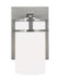 Generation Lighting. - 4121601EN3-962 - One Light Wall / Bath Sconce - Robie - Brushed Nickel