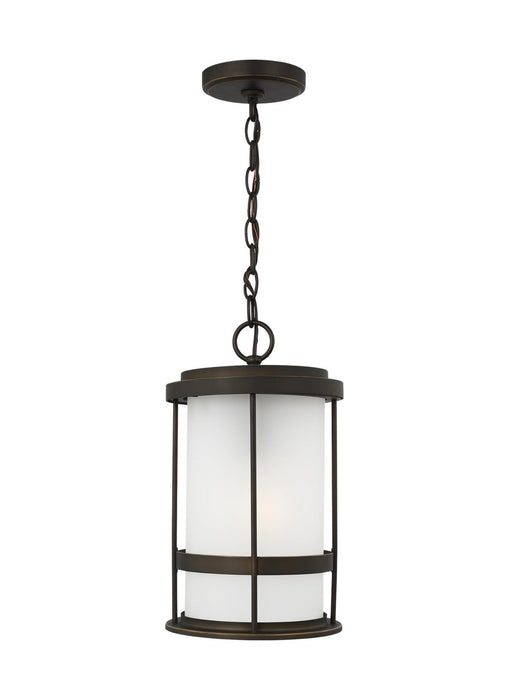 Generation Lighting. - 6290901EN3-71 - One Light Outdoor Pendant - Wilburn - Antique Bronze