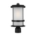 Generation Lighting. - 8290901-12 - One Light Outdoor Post Lantern - Wilburn - Black