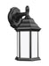 Generation Lighting. - 8338751-12 - One Light Outdoor Wall Lantern - Sevier - Black