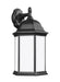 Generation Lighting. - 8438751-12 - One Light Outdoor Wall Lantern - Sevier - Black