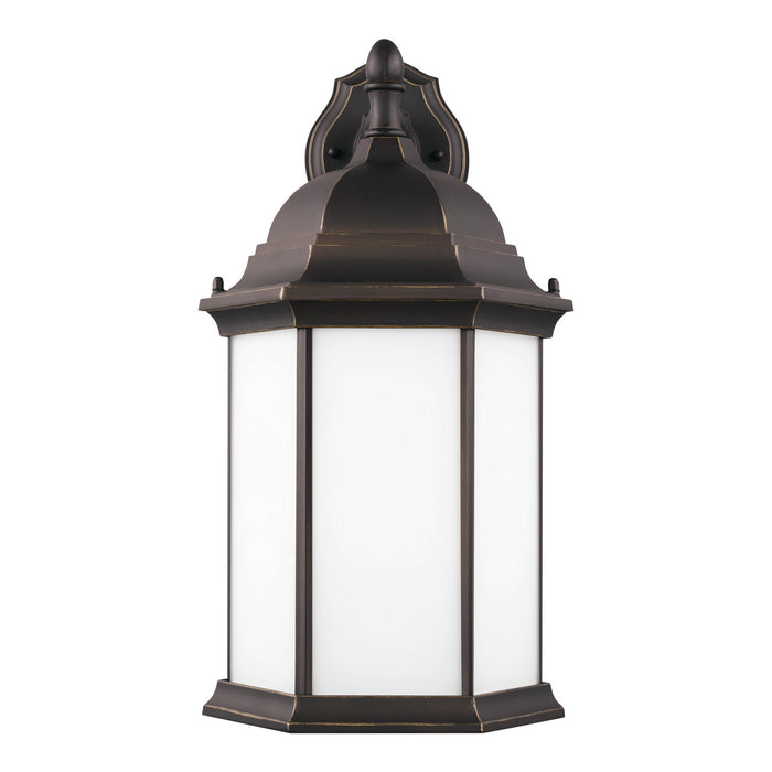 Generation Lighting. - 8438751-71 - One Light Outdoor Wall Lantern - Sevier - Antique Bronze