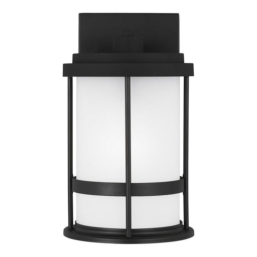 Generation Lighting. - 8590901D-12 - One Light Outdoor Wall Lantern - Wilburn - Black