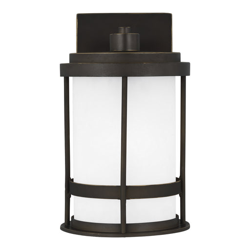 Generation Lighting. - 8590901D-71 - One Light Outdoor Wall Lantern - Wilburn - Antique Bronze